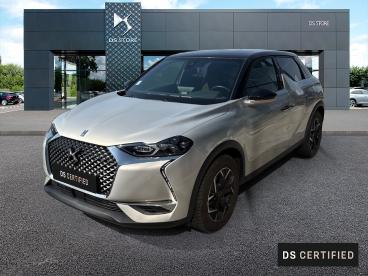 DS CERTIFIED Ds Ds 3 Crossback Puretech 100 Bvm6 So Chic occasion certifiée - Citadine Essence Cristal Pearl (n) - Besancon - 3900097_1