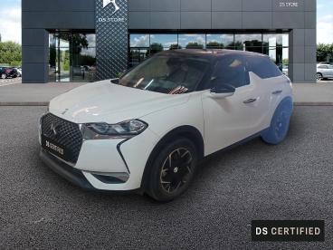 DS CERTIFIED Ds Ds 3 Crossback E-tense Connected Chic occasion certifiée - Citadine Electrique Blanc - La Valette Du Var - 3901392_1
