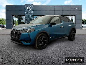DS CERTIFIED Ds Ds 3 Crossback Puretech 130 Eat8 Performance Line+ occasion certifiée - Citadine Essence Bleu - Velizy - 3902935_1