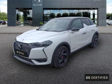 DS CERTIFIED Ds Ds 3 Crossback E-tense Performance Line+ occasion certifiée - Citadine Electrique Blanc - Le Mans - 3903236_1