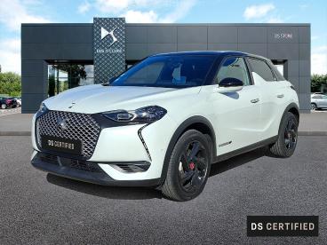 DS CERTIFIED Ds Ds 3 Crossback E-tense Performance Line+ occasion certifiée - Citadine Electrique Blanc - Bourgoin Jallieu - 3903325_1