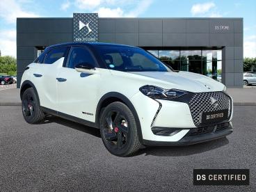 DS CERTIFIED Ds Ds 3 Crossback E-tense Performance Line+ occasion certifiée - Citadine Electrique Blanc - Bourgoin Jallieu - 3903325_3