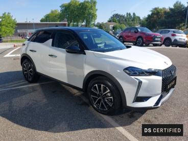 DS CERTIFIED Ds Ds 3 1.2 Hybride 136ch Edition France Automatique occasion certifiée - Citadine Hybride Blanc Banquise (o) - Toit Noir - Boe - 3904888_3