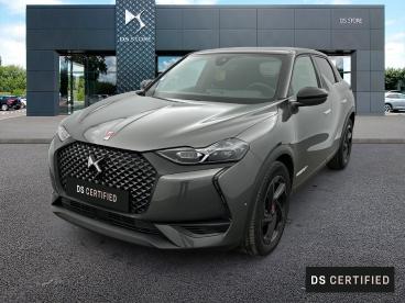 DS CERTIFIED Ds Ds 3 Crossback Puretech 130 Eat8 Performance Line+ occasion certifiée - Citadine Essence Gris - Les Ulis - 3910613_1