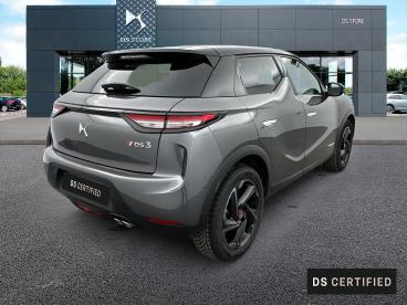 DS CERTIFIED Ds Ds 3 Crossback Puretech 130 Eat8 Performance Line+ occasion certifiée - Citadine Essence Gris - Les Ulis - 3910613_5