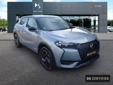 DS CERTIFIED Ds Ds 3 Crossback Puretech 100 Bvm6 Performance Line+ occasion certifiée - Citadine Essence Gris - Challans - 3916160_3