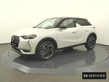 DS CERTIFIED Ds Ds 3 Crossback Puretech 130 Eat8 Rivoli occasion certifiée - Citadine Essence Blanc - Le Mans - 3917991_1