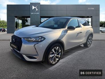 DS CERTIFIED Ds Ds 3 Crossback E-tense Rivoli occasion certifiée - Citadine Electrique Cristal Pearl (métallisée) - Caen - 3918261_1