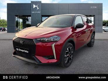 DS CERTIFIED Ds Ds 3 Puretech 130ch Performance Line + Automatique occasion certifiée - Citadine Essence Rouge Diva (n) - Toit Noir - La Teste De Buch - 3919388_1