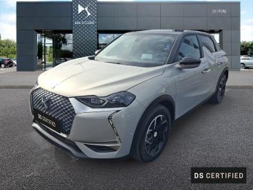 DS CERTIFIED Ds Ds 3 Crossback E-tense Connected Chic occasion certifiée - Citadine Electrique Cristal Pearl (métallisée) - Caen - 3925912_1