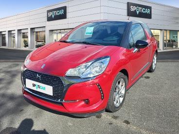 SPOTICAR Ds Ds 3 Puretech 110 S&s Eat6 So Chic Occasion - Citadine Essence Rouge Fonce - Saumur - 1203927689_1