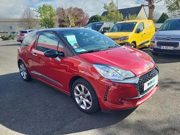 SPOTICAR Ds Ds 3 Puretech 110 S&s Eat6 So Chic Occasion - Citadine Essence Rouge Fonce - Saumur - 1203927689_3
