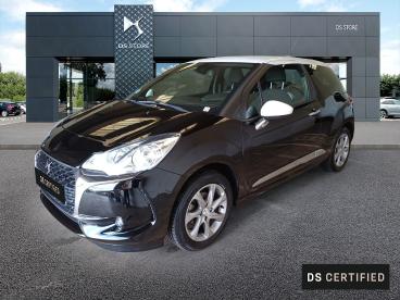 SPOTICAR Ds Ds 3 Puretech 82 Bvm5 So Chic Occasion - Citadine Essence Noir - Isigny Sur Mer - 1203933326_1