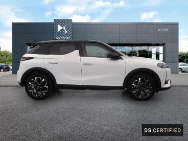 DS CERTIFIED Ds Ds 3 Crossback Puretech 130 Eat8 Performance Line+ occasion certifiée - Citadine Essence Blanc Banquise - Beziers - 3935541_3