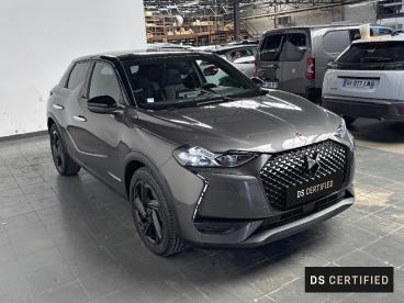 DS CERTIFIED Ds Ds 3 Crossback Puretech 155 Eat8 Performance Line+ occasion certifiée - Citadine Essence Gris - St Etienne - 3936102_3