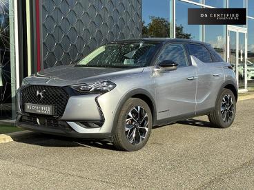 DS CERTIFIED Ds Ds 3 Crossback Bluehdi 130 Eat8 Louvre occasion certifiée - Citadine Diesel Gris - Lescar - 3937727_1