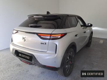 DS CERTIFIED Ds Ds 3 Crossback Puretech 130 Eat8 Performance Line occasion certifiée - Citadine Essence Gris - Venissieux - 3940575_3