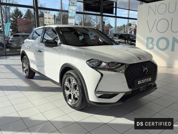 DS CERTIFIED Ds Ds 3 Crossback Bluehdi 110 Bvm6 Montmartre occasion certifiée - Citadine Diesel Blanc - Amiens - 3940888_3