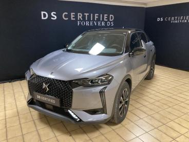 DS CERTIFIED Ds Ds 3 1.2 Hybride 136ch Pallas occasion certifiée - Citadine Hybride Gris Artense (m) - Toit Noir - Auxerre - 3947449_1