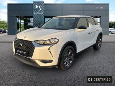 DS CERTIFIED Ds Ds 3 Puretech 100ch Bastille occasion certifiée - Citadine Essence Blanc Banquise (o) - Toit Gris Carat - Compiegne - 3952080_1
