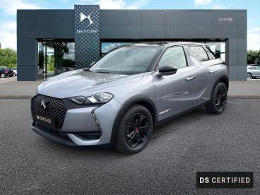 DS CERTIFIED Ds Ds 3 Crossback Bluehdi 130 Eat8 Performance Line+ occasion certifiée - Citadine Diesel Gris - Cholet - 3958712_1