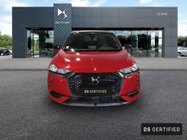 DS CERTIFIED Ds Ds 3 Crossback Puretech 130 Eat8 Performance Line occasion certifiée - Citadine Essence Rouge - Le Mans - 3959102_2