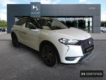 DS CERTIFIED Ds Ds 3 Crossback E-tense Performance Line+ occasion certifiée - Citadine Electrique Blanc - Glos - 3959129_3