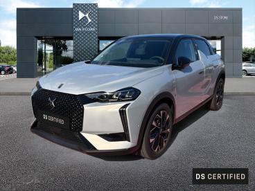 DS CERTIFIED Ds Ds 3 Hybride 136 E-dct6 Etoile occasion certifiée - Citadine Hybride Cristal Pearl (métallisée) - Chalon Sur Saone - 3959480_1