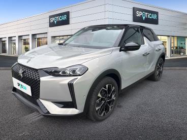 DS CERTIFIED Ds Ds 3 E-tense 156ch Etoile occasion certifiée - Citadine Electrique Cristal Pearl (m)/toit Noir Perla Nera - Le Havre - 3959601_1