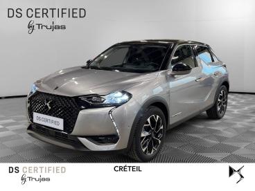 DS CERTIFIED Ds Ds 3 Crossback Puretech 130 Eat8 Louvre occasion certifiée - Citadine Essence Gris - Creteil - 3963654_1