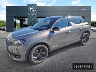 DS CERTIFIED Ds Ds 3 Crossback Bluehdi 110 Bvm6 Performance Line occasion certifiée - Citadine Diesel Gris - Lomme - 3970045_1