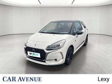 SPOTICAR Ds Ds 3 Puretech 110 Bva Performance Line Occasion - Citadine Essence Blanc Nacre (n) - Toit Noir Onyx - Lexy - 1203970988_1