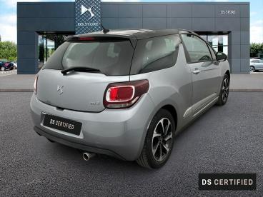 SPOTICAR Ds Ds 3 Puretech 110 Bva Connected Chic Occasion - Citadine Essence Gris - Massy - 1203972136_5