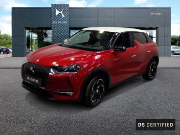 DS CERTIFIED Ds Ds 3 Crossback E-tense Grand Chic occasion certifiée - Citadine Electrique Rouge - Reze - 3975657_1