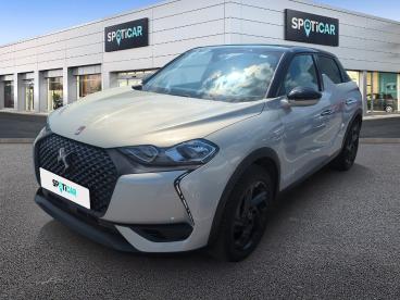 DS CERTIFIED Ds Ds 3 Crossback Puretech 130 Eat8 Performance Line occasion certifiée - Citadine Essence Beige - Rouen - 3975695_1