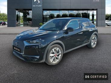 DS CERTIFIED Ds Ds 3 Crossback E-tense Grand Chic occasion certifiée - Citadine Electrique Noir - Le Mans - 3978274_1