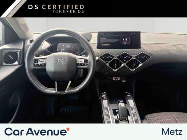 DS CERTIFIED Ds Ds 3 Puretech 130ch Performance Line Automatique occasion certifiée - Citadine Essence Gris Laqué (m) - Toit Noir - Metz - 3981010_3