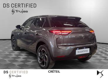 DS CERTIFIED Ds Ds 3 Crossback Puretech 130 Eat8 Grand Chic occasion certifiée - Citadine Essence Gris - Creteil - 3981158_3
