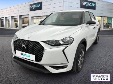 DS CERTIFIED Ds Ds 3 Crossback Puretech 100 Bvm6 Montmartre occasion certifiée - Citadine Essence Blanc - Nanterre - 3983361_1