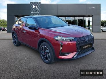 DS CERTIFIED Ds Ds 3 E-tense 156ch Performance Line + occasion certifiée - Citadine Electrique Rouge Diva (n) - Toit Noir - La Seyne Sur Mer - 3985546_3