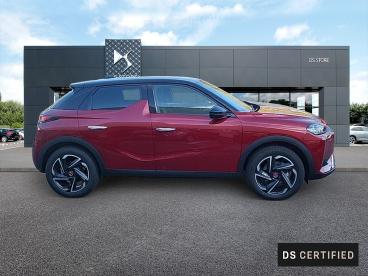 DS CERTIFIED Ds Ds 3 E-tense 156ch Performance Line + occasion certifiée - Citadine Electrique Rouge Diva (n) - Toit Noir - La Seyne Sur Mer - 3985546_4