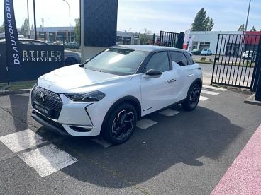 DS CERTIFIED Ds Ds 3 Crossback Puretech 130 Eat8 Toits De Paris occasion certifiée - Citadine Essence Blanc - Olivet - 3985646_1