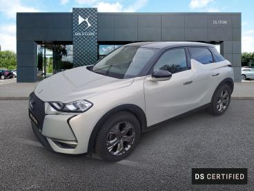 DS CERTIFIED Ds Ds 3 Crossback Puretech 130 S&s Eat8 Business occasion certifiée - Citadine Essence Beige - Lomme - 3985763_1