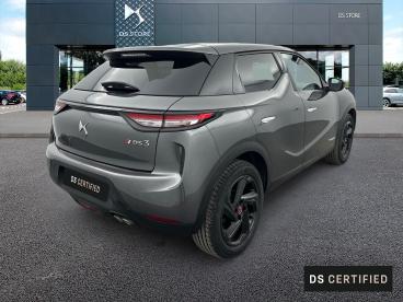 DS CERTIFIED Ds Ds 3 Crossback Puretech 130 Eat8 Performance Line+ occasion certifiée - Citadine Essence Gris - Velizy - 3985908_5