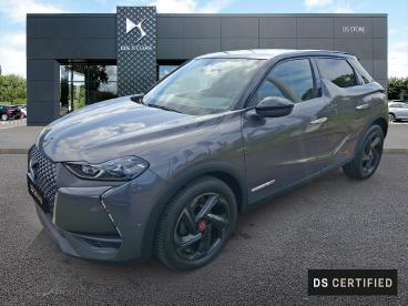 DS CERTIFIED Ds Ds 3 Crossback Puretech 130 Eat8 Performance Line+ occasion certifiée - Citadine Essence Gris - Caen - 3986026_1