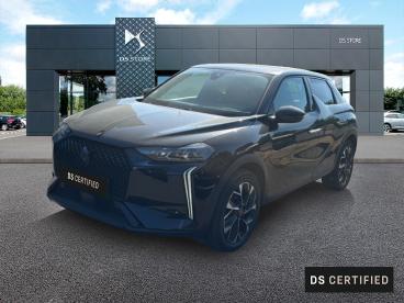 DS CERTIFIED Ds Ds 3 Bluehdi 130 Eat8 Performance Line+ occasion certifiée - Citadine Diesel Noir* - Pont Audemer - 3994572_1