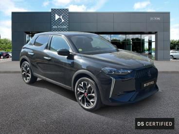 DS CERTIFIED Ds Ds 3 Bluehdi 130 Eat8 Performance Line+ occasion certifiée - Citadine Diesel Noir* - Pont Audemer - 3994572_3