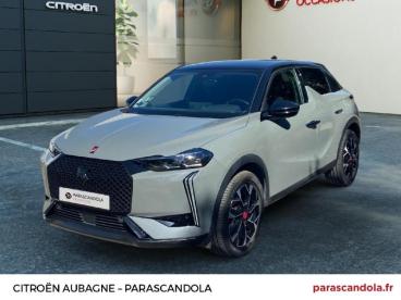DS CERTIFIED Ds Ds 3 1.2 130ch Performance Line + Automatique occasion certifiée - Citadine Essence Gris Laqué (m) - Toit Noir - Aubagne - 3994579_1