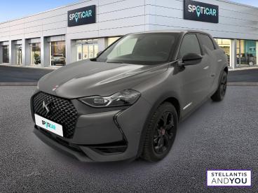 DS CERTIFIED Ds Ds 3 Crossback Puretech 130 Eat8 Faubourg occasion certifiée - Citadine Essence Gris - Nanterre - 3998765_1