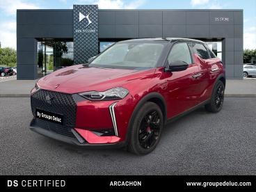 DS CERTIFIED Ds Ds 3 E-tense 156ch Performance Line + occasion certifiée - Citadine Electrique Rouge Diva (n) - Toit Noir - La Teste De Buch - 4002442_1